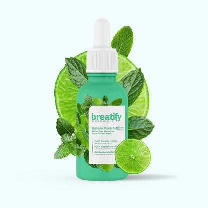 Put an end to bad breath with the refreshing effect of plant extracts!